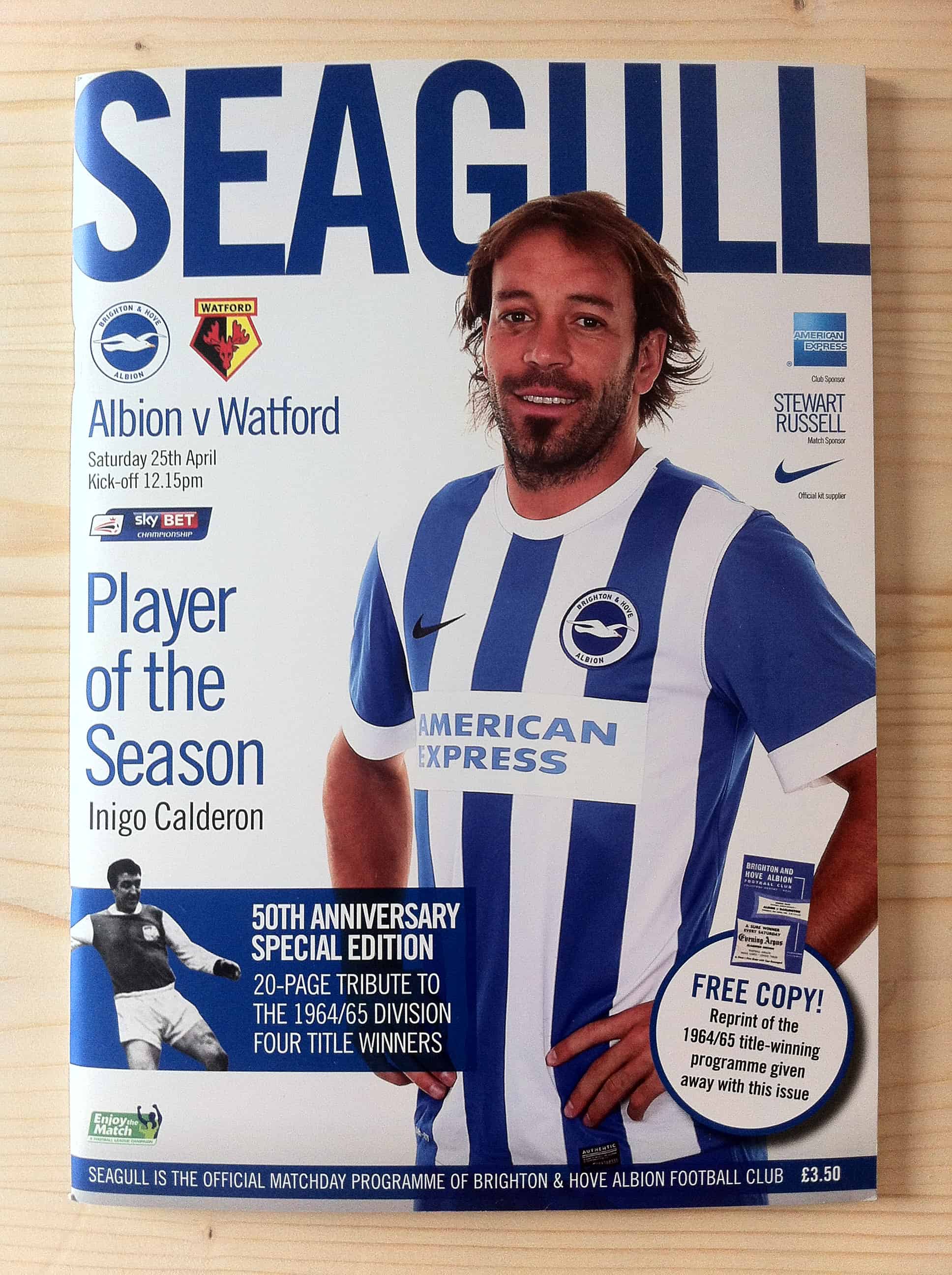 Brighton & Hove Albion FC v Watford FC